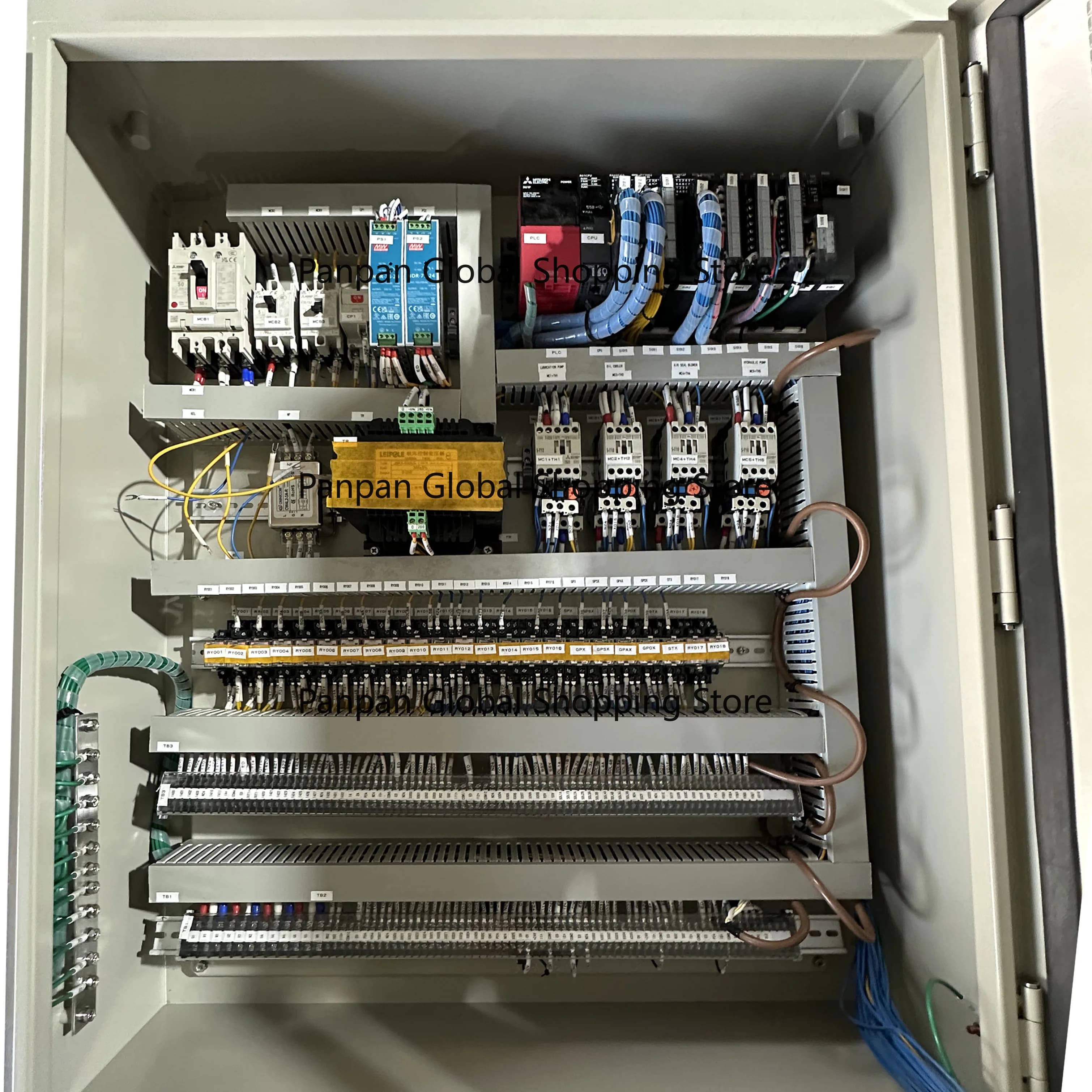 Con-trol System Plc Programmable Pump Control Cabinet Dcs System Variable Frequency Control Cabinet Distribution Board