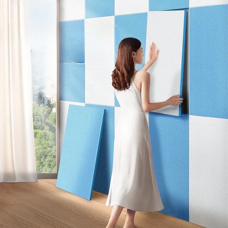 Sound insulation door sticker sound insulation cotton, wall sticker household bedroom door super sound insulation board