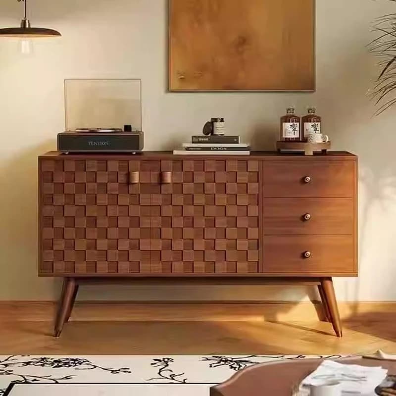Japanese Retro Living Room Cabinets Trendy Unique Elegant Aesthetic Living Room Cabinets Traditional Design Gabinete Furniture