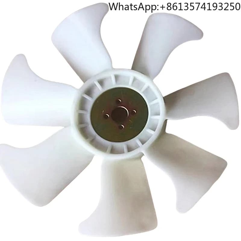 Komatsu PC30 Excavator 3D84 Fan Blade for Engine Tank Cooling Air Blade OEM Equivalent Quality New Aftermarket Part