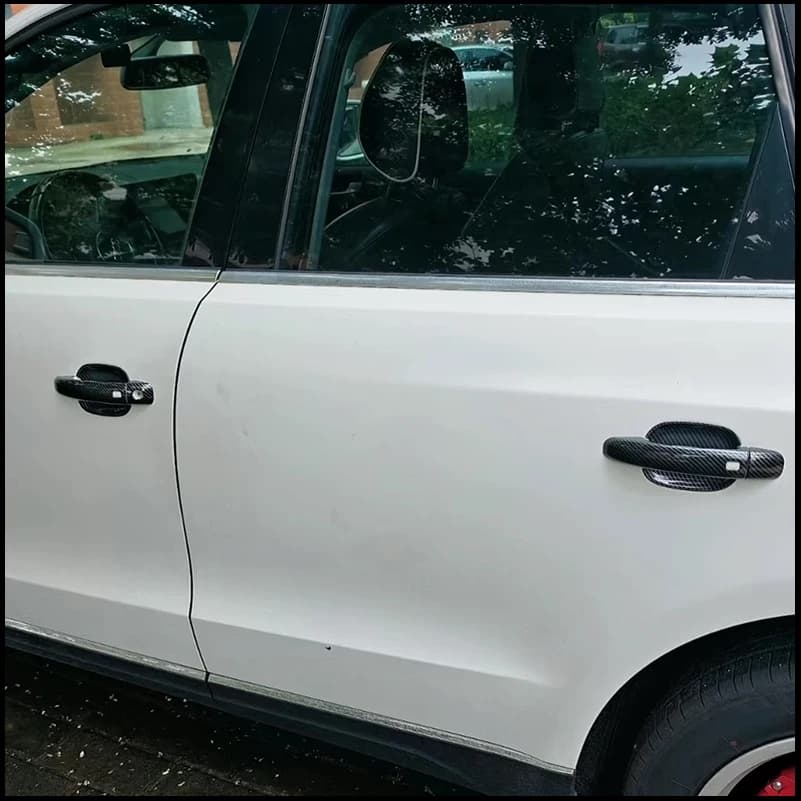 FOR Audi Q5 2009-2015 Door Handle Bowl CUP COVER STICKER TRIM Decorative Car Styling Auto Parts Accessories