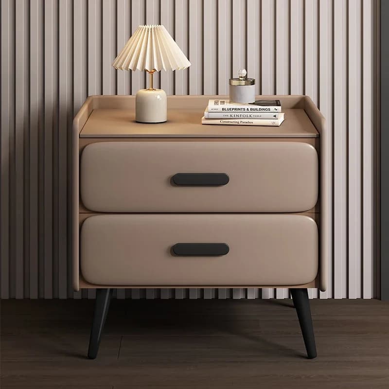 Contemporary Elegant Bedside Table Simple Modern Nightstand for Home Interior Decor Mesita Noche Dormitorio Designer Furniture