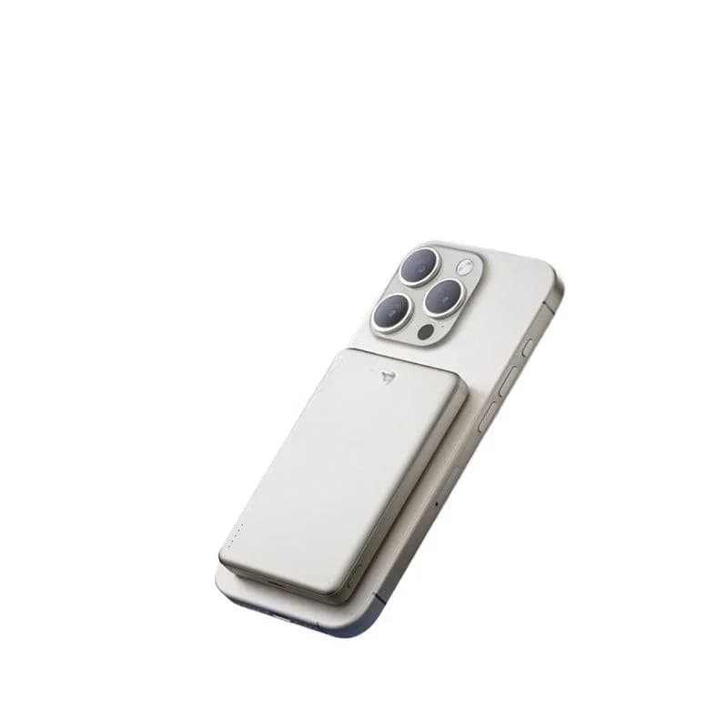 Speed-shifting magnetic wireless power bank 10,000 mAh