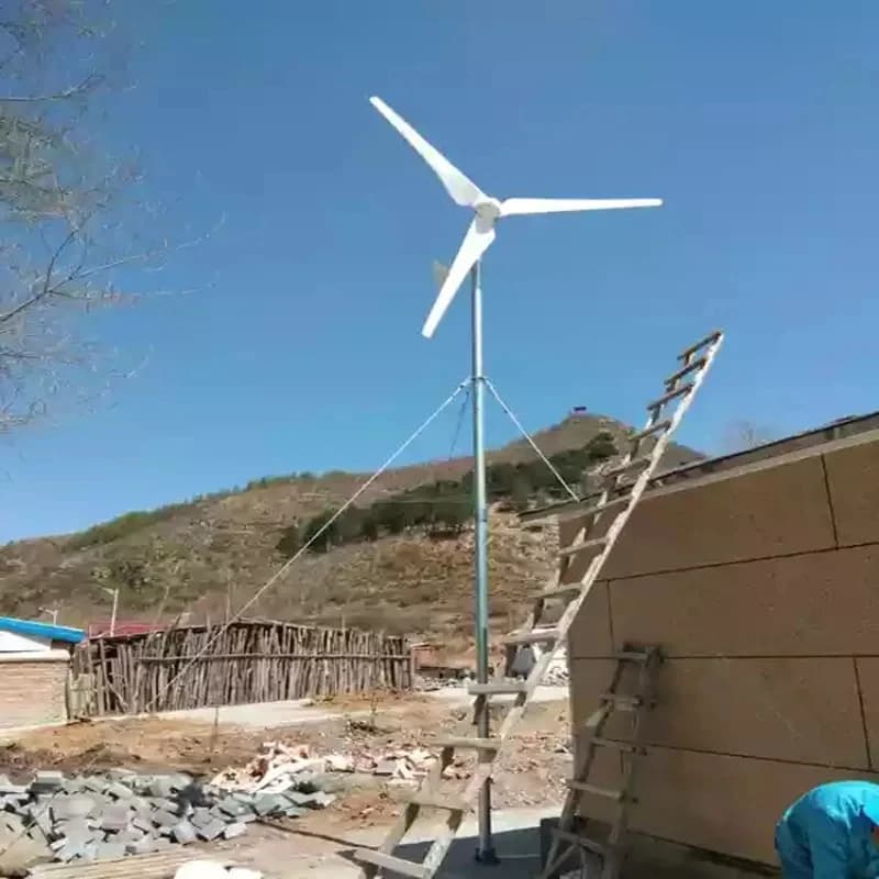 Home Hybrid & System With Lithium Battery Wind Generators Product
