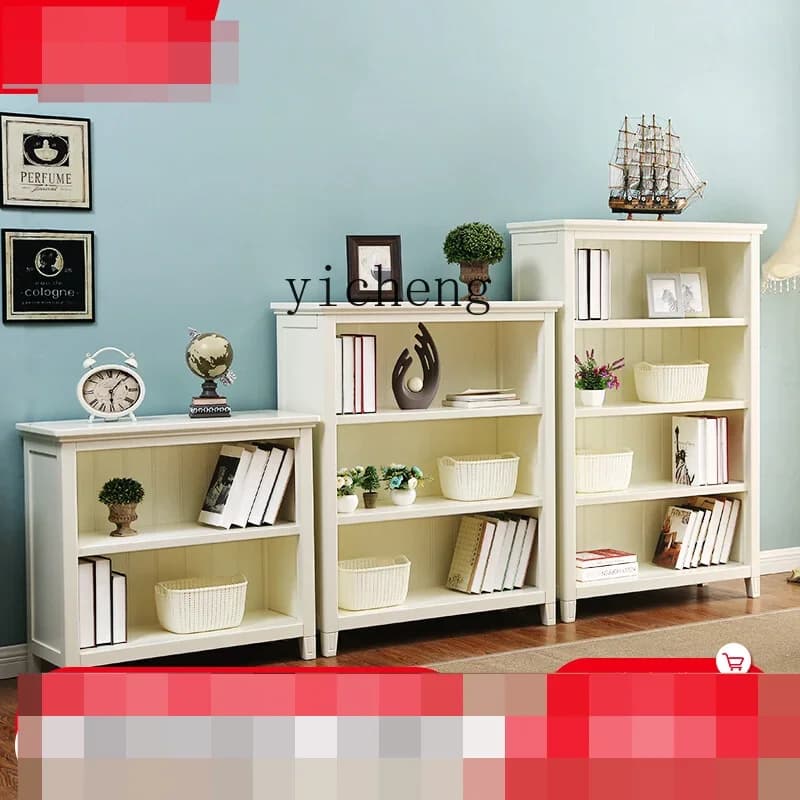GZ-28 Children's Bookcase Floor Bedroom Bookcase Solid Wood Simplicity Modern Storage Cabinet