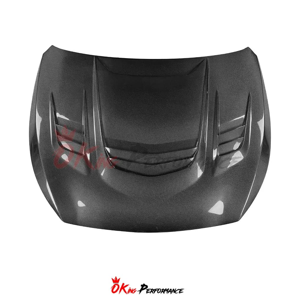 VA Style Carbon Fiber Hood For Infiniti Q60 Bonnet 2016-2022