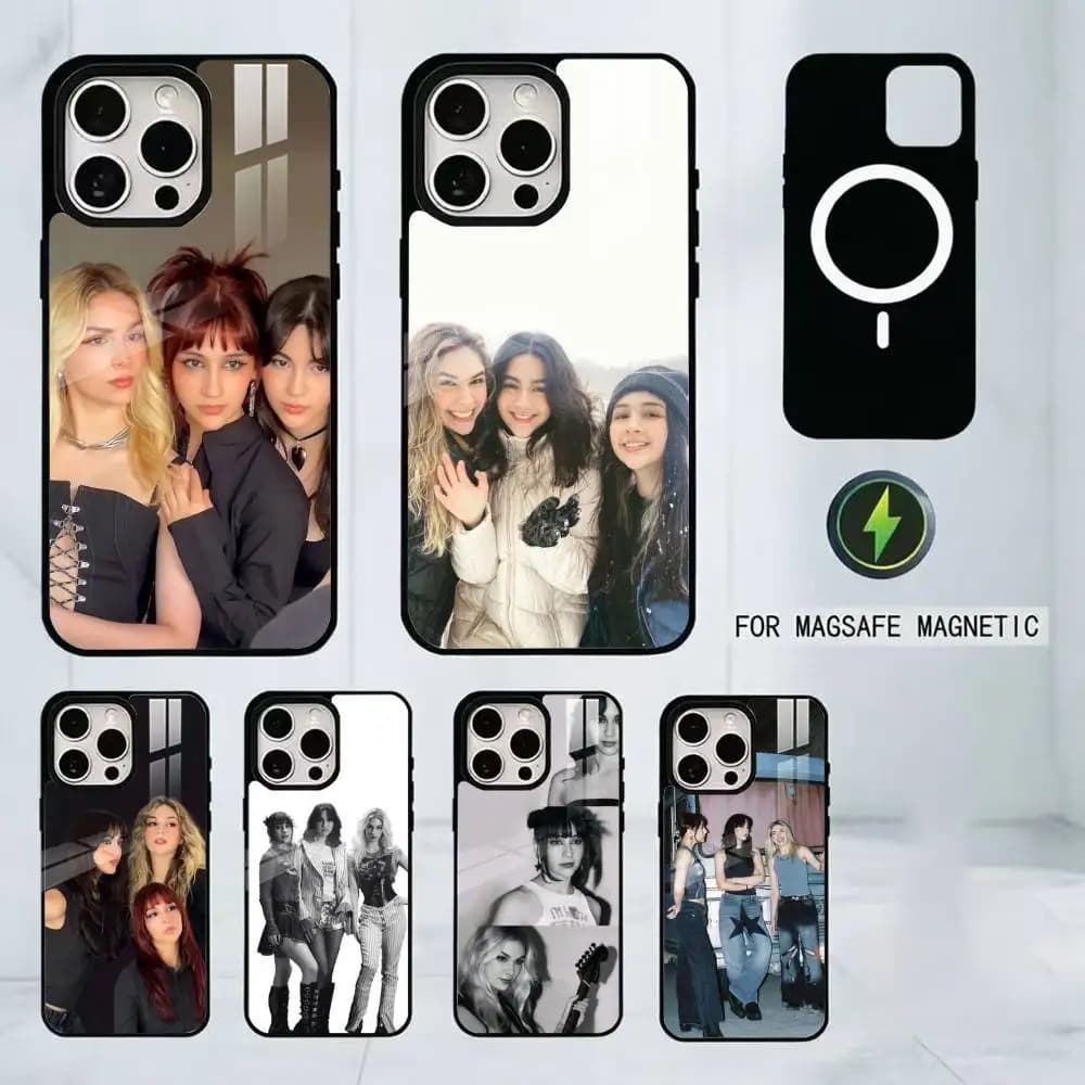Band T-The W-Warning Phone Case For iPhone17,16,15,14,13,12,11 Plus,Pro Magnetic with Magsafe Wireless Charging