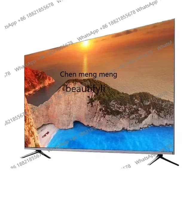 8K borderless TV 75 inch 55/65/70/75/85/100 inch smart large screen LCD TV