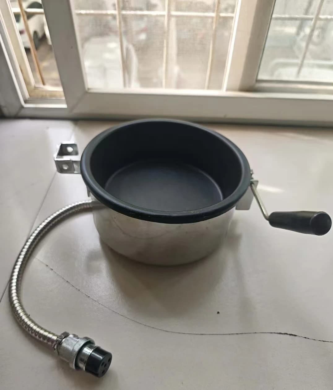 Spherical Popcorn Machine Pot Liner, Non-Stick Replacement Accessory, Huili 3-Hole 25mm & Otele 2-Hole 15mm