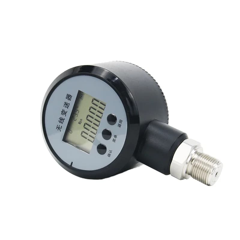 IP65 Industrial IoT/4G/LoRaWAN Zigbee Pressure Gauge Digital Manometer Wireless Digital Pressure Gauge