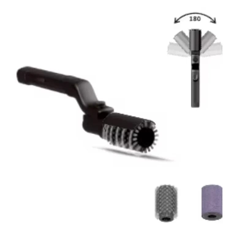 2025 New Heavy Duty Stainless Steel Electric Grill Brush Accessory for Cleaning Grill Oil Stains Grill Brush Bristle Free