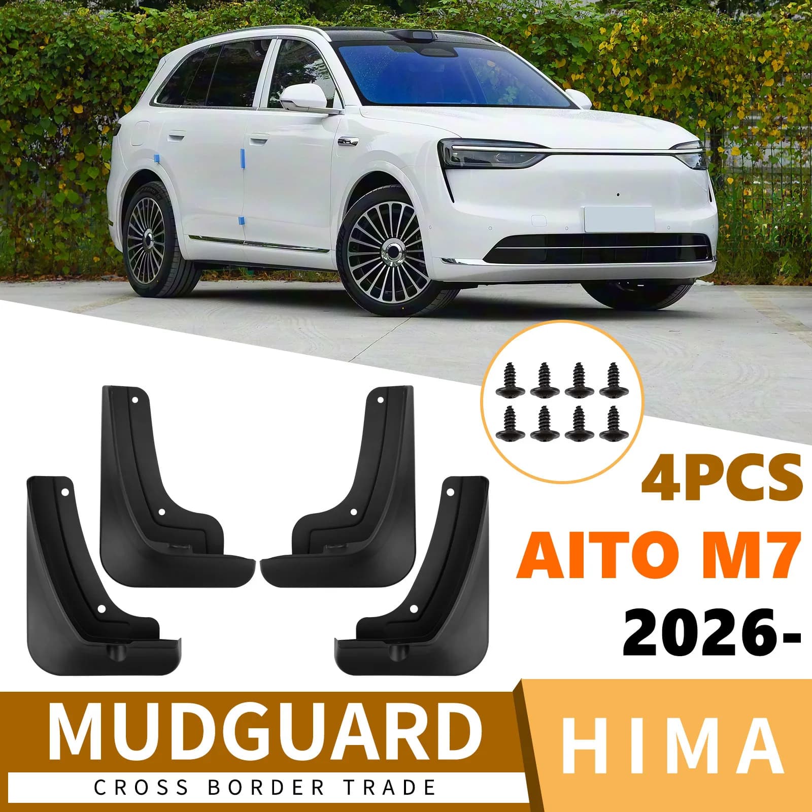 For Hongmeng Zhixing Aito M7 2026 car tires, fenders, car supplies modification accessories 4runner accessories