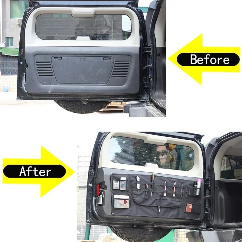 For Hummer H3 2005 2006 2007 2008 2009 Car Tailgate Storage Hanging Bag Oxford Cloth Interior Storage Accessories 1 Pcs
