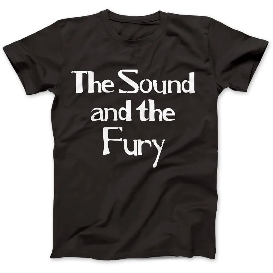 The Sound And The Fury. Worn By Ian Curtis T-Shirt. Summer Cotton O-Neck Short Sleeve Men's T Shirt New Size S-3XL