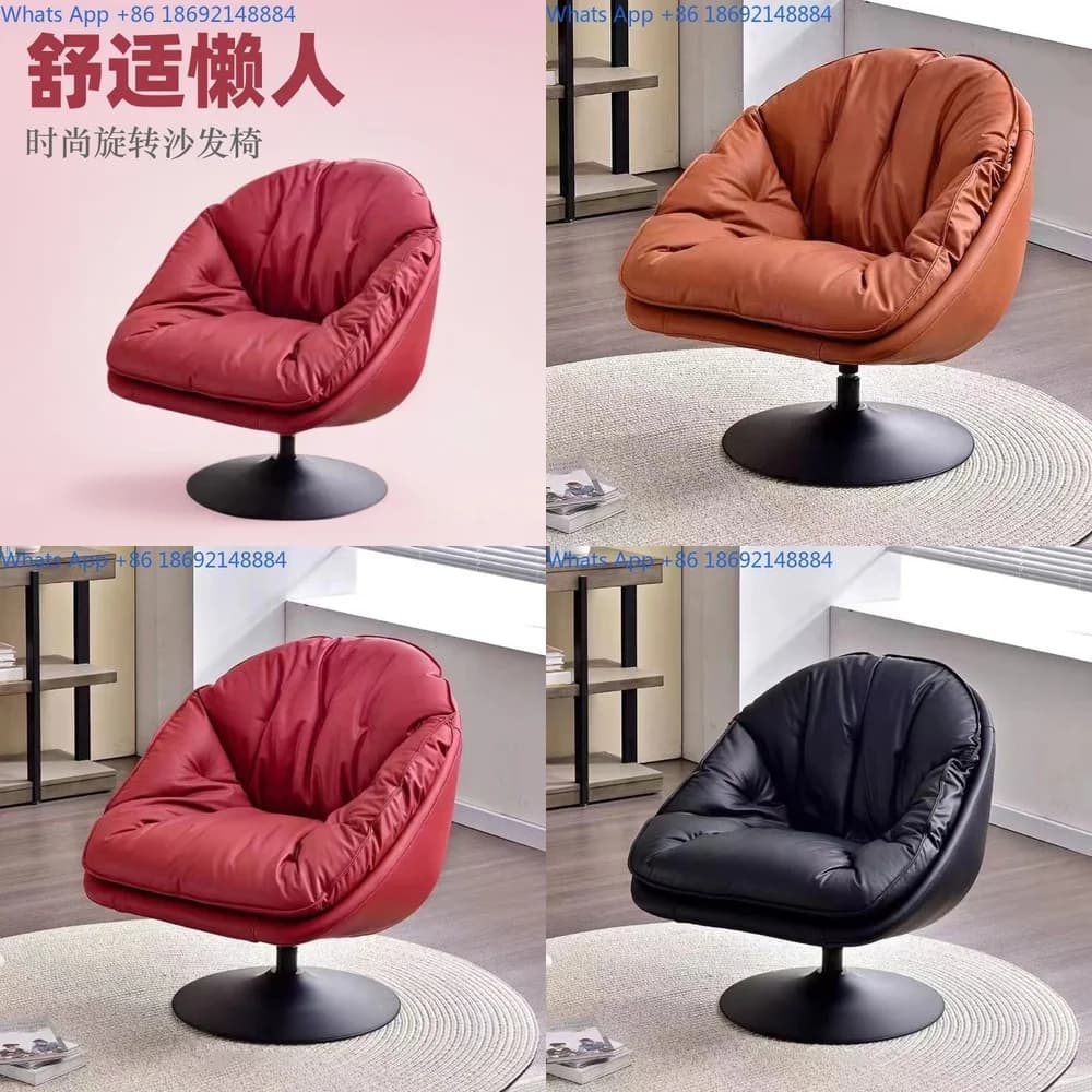 Comfy Single Egg Chair for Living Room or Balcony Small Space Furniture