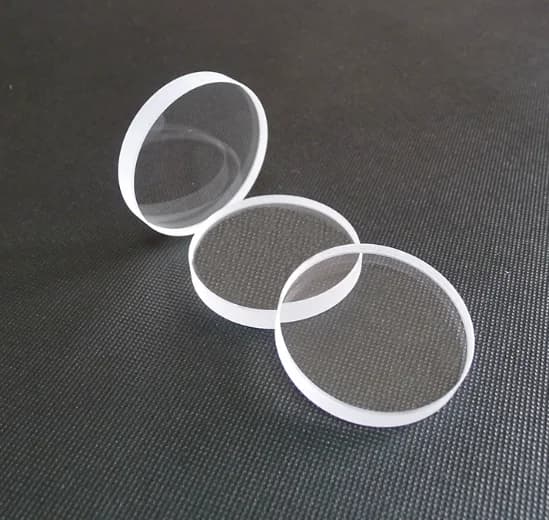 Professional Double Concave BK7 Glass Lenses 12mm Diameter -24.12mm Focal Length With Brackets