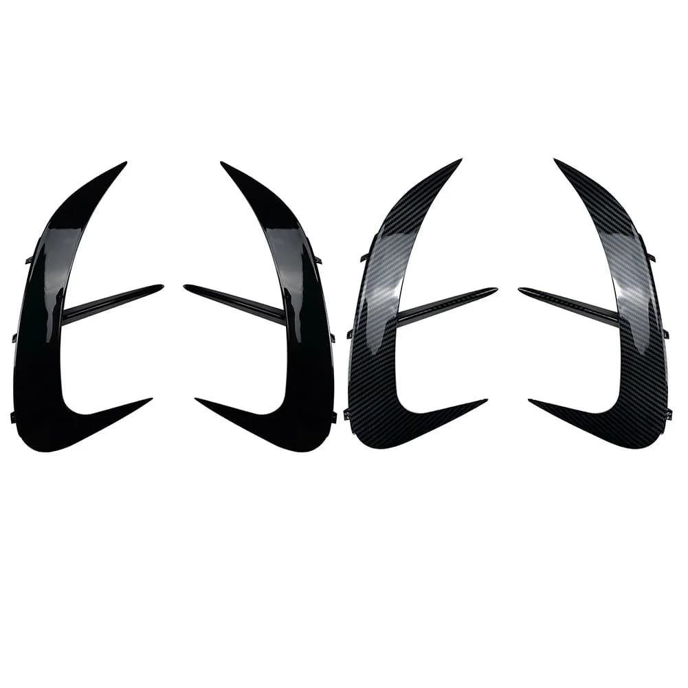 Car Rear Bumper Splitter Spoiler For Mercedes Benz C-Class W206 C300 C63 AMG 2022 Canard Air Vent Decoration Trim