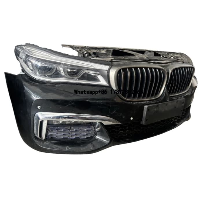 For7 Series 2016-2019 G11 G12 Front Bumper Body Kit with Radiator and Headlamp Assembly Bolt-On