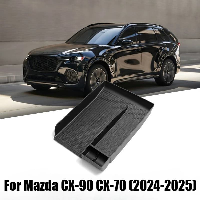 For Mazda CX-90 CX90/CX-70 2024-2025 Center Console Armrest Storage Box Interior Accessories Car Storage Box Organizer Tray