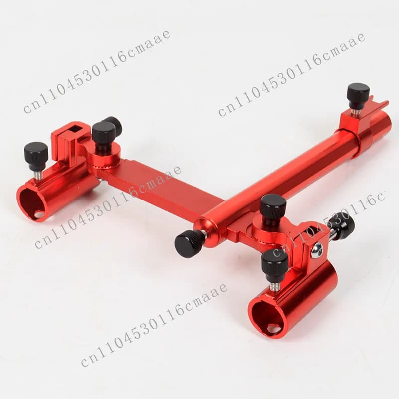 Double battery bracket Fishing box chair accessories rod holder Table bracket Aluminum-magnesium alloy battery rack  gear