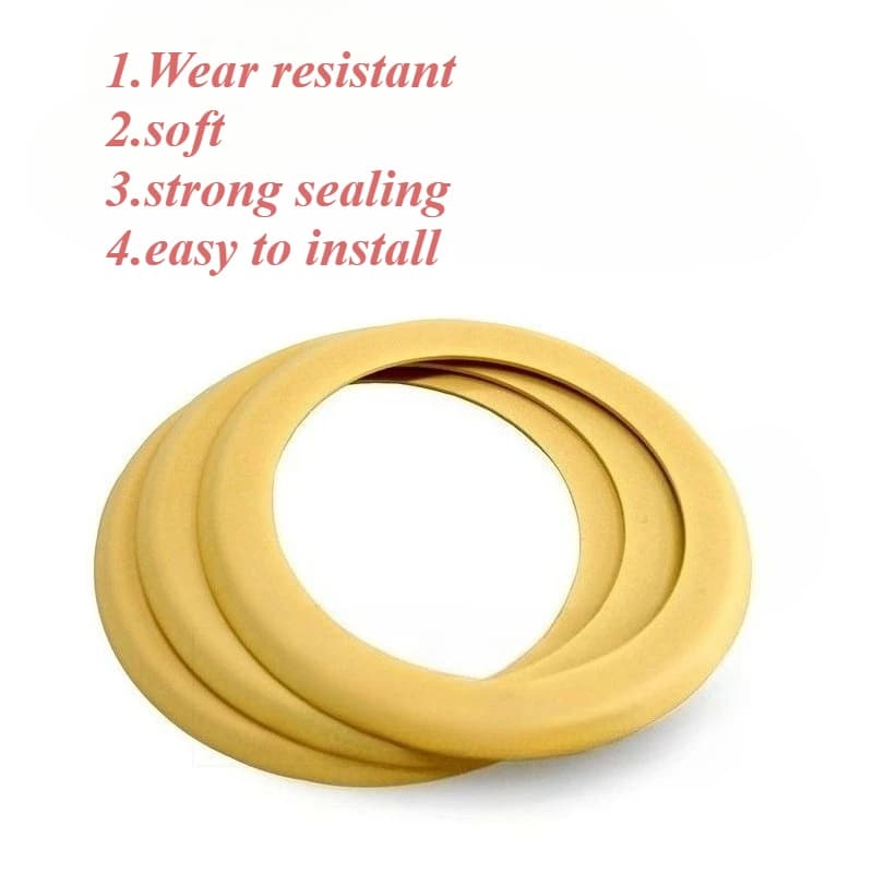 1Pcs Lab Silent Oil-free Air Compressor Air Pump Accessories, Silicone Strip Sealing Ring Gasket Gasket S