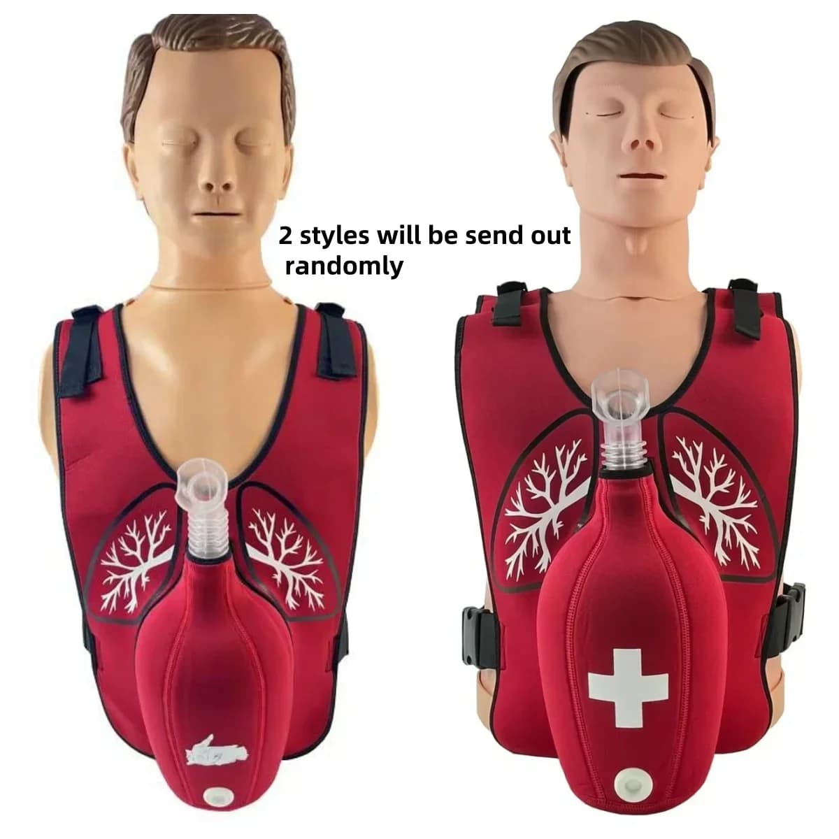 Vest Heimlik Practice Training Model Education for Nurse&Student First Aid Teaching Accessories Anti Choking Obstruction Trainer