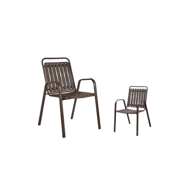 Outdoor courtyard garden Lolita dining table and chairs Outdoor shop with plastic chairs