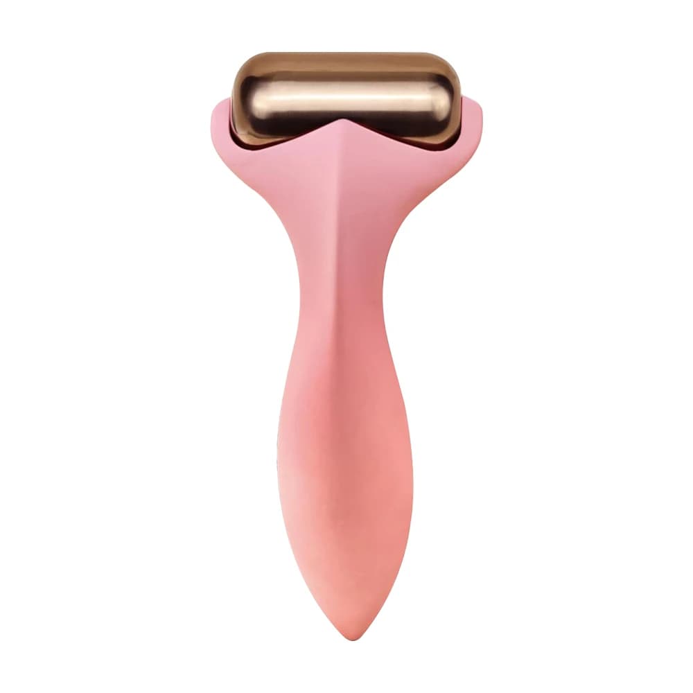 2024 New Arrival Stainless Steel Contour Ice Roller Face Eye Puffiness Relief Jawline Lifting Anti-Wrinkle Facial Massage Tool