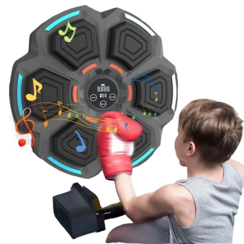 Intelligent boxing training machine household wall-mounted target strike pad music boxing machine