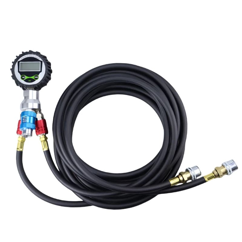 New 2 Way Tire Inflation/Deflation System,Lock-on Air Chuck Digital Tire Pressure Gauge For Cars,Trucks,Offroads