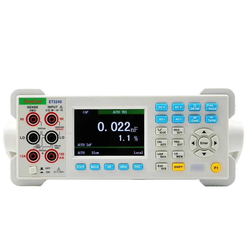 NanCon OEM Metal ET3501 Series 10HZ~100KHZ Frequency Testing Adjustable Step by Step LCR Meter with USB LAN RS232