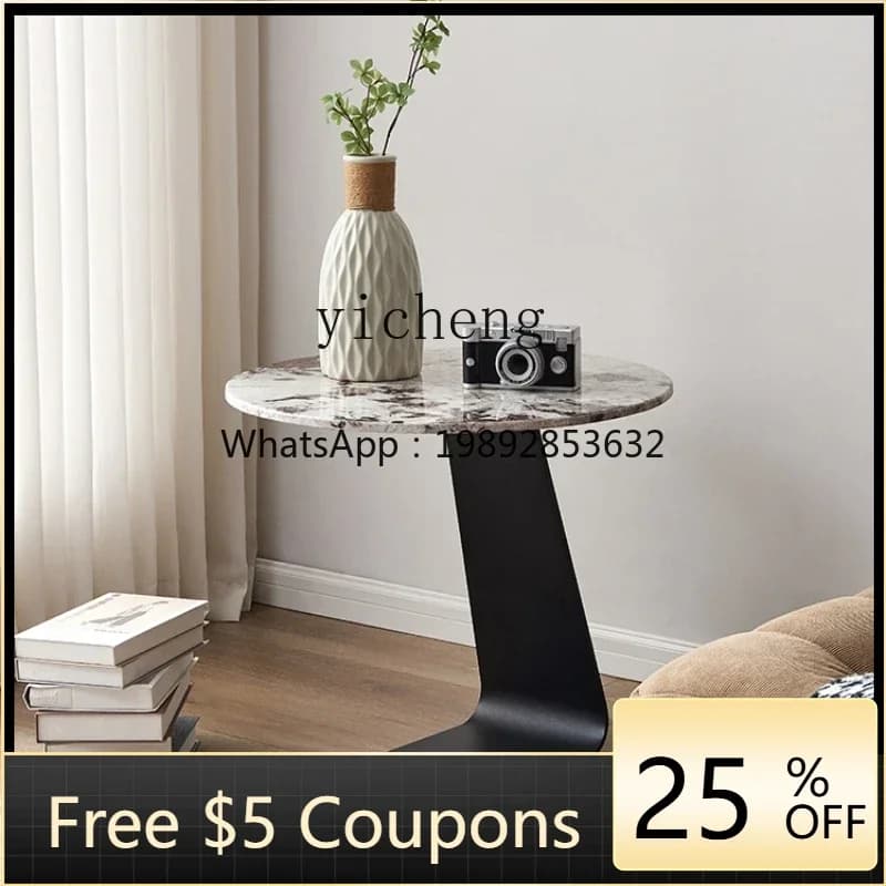 LYY  natural marble edge few light luxury modern simple small apartment