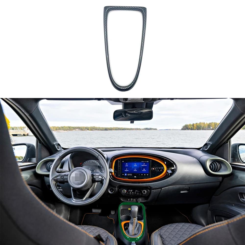 Suitable for Toyota Aygo X Gear Frame Decoration.