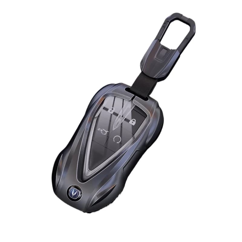 Premium Zinc Alloy Key Cover Case for Changan CS75Plus / CS55 / CS35 / Eado / X5 / X7 / UNI-T (2024) - Protective Key Fob Shell