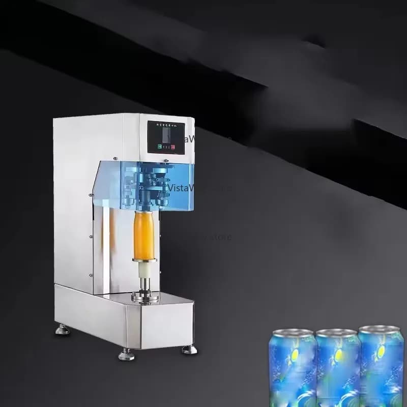 Automatic Sealing Cover Pot Metal Machine Pet Bottle Aluminum Electric Can Sealer Can Closing Machine