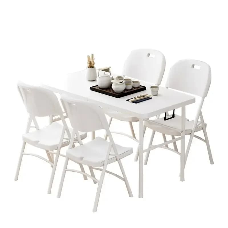 Foldable table Portable household simple meal Outdoor small apartment eating table