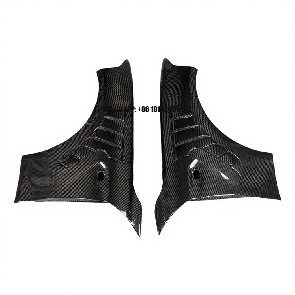 High-quality MP-style Dry Carbon Fiber Fenders, Suitable for BMW M2/F87/M2C Upgrade to Porous Fenders