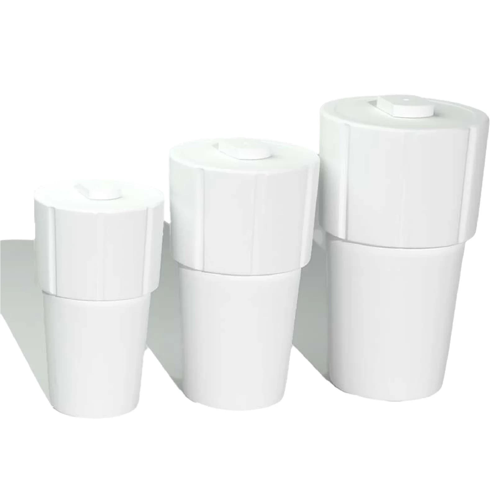 PTFE Microwave Digestion Vessel Teflon COD Digestion Cup Acid Resistant Reaction Vessel Screw Cap 30ml 50ml 100ml