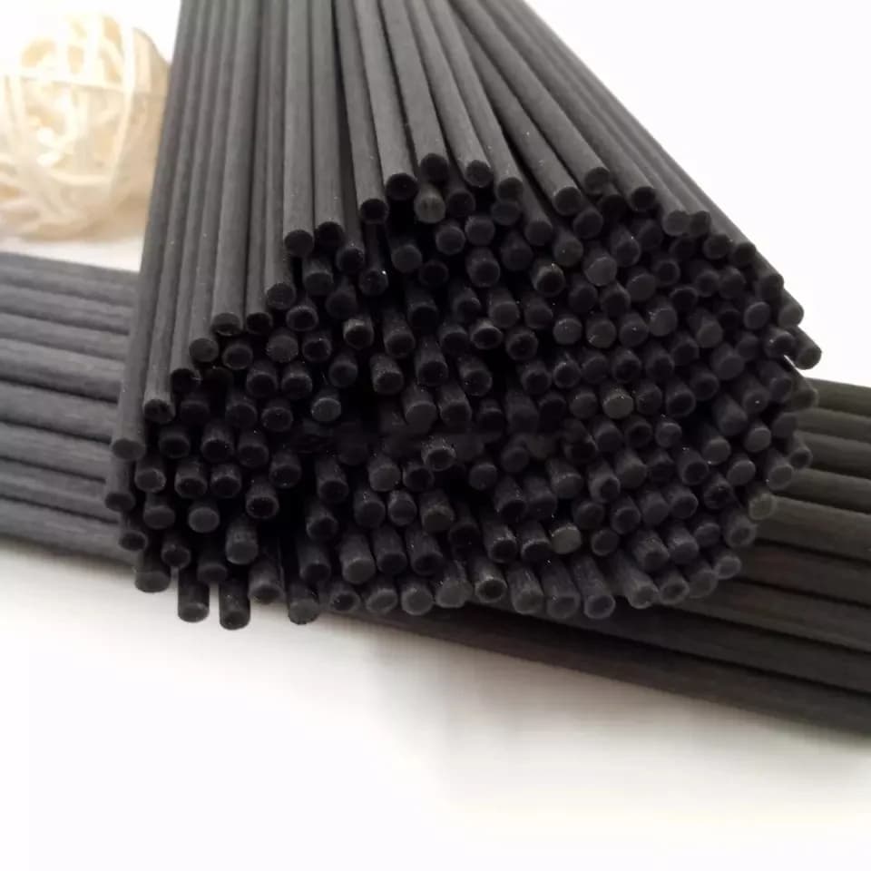 2000PCS Premium Black Fiber Reed Diffuser Replacement Refill Sticks/Aromatic Sticks For Fragrance Volatilization