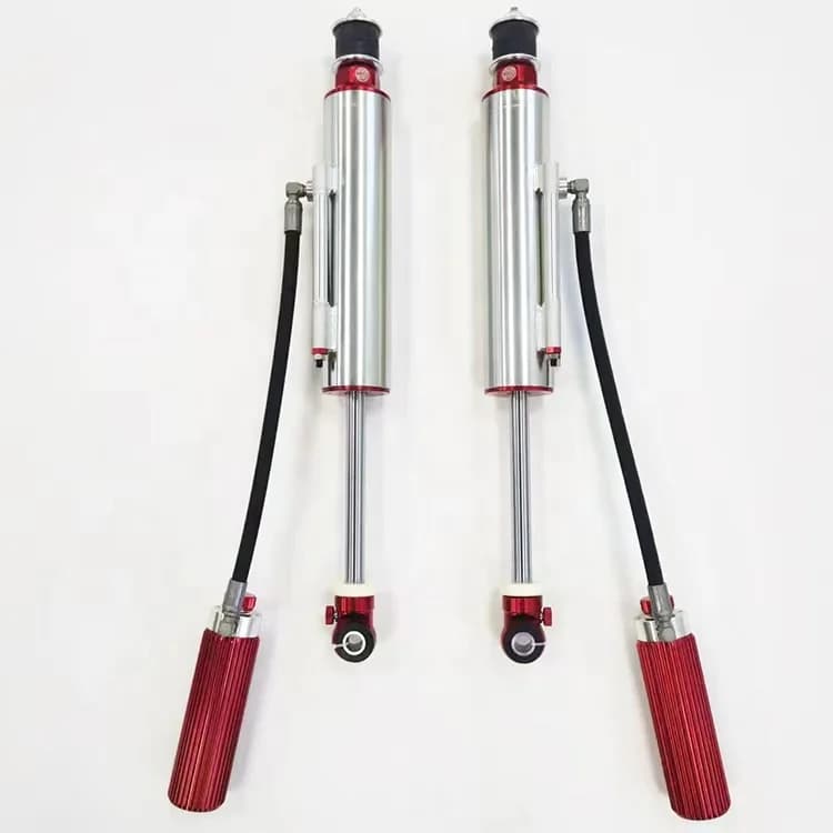 Triple External Bypass Shock with Remote Reservoir Compression Adjustment 8'' -12'' for JEEP JK/TJ/CHEROKEE