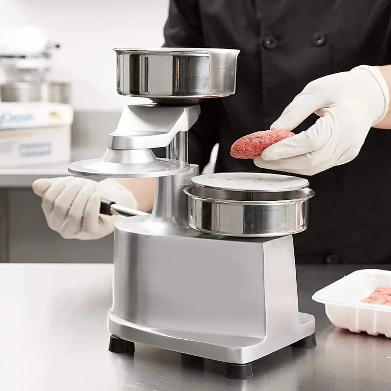 Commercial Meat  Press Machine Manual Beef Patty Stainless Steel Hamburger Meat Forming