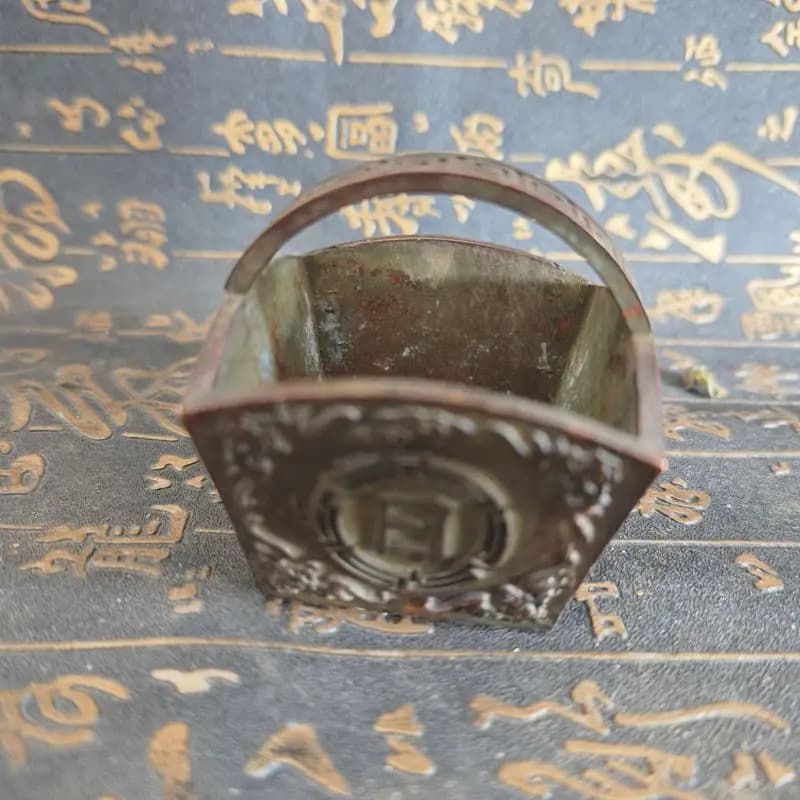 Traditional gold silver attracting wealth children, for daily prosperity, money and grain pots