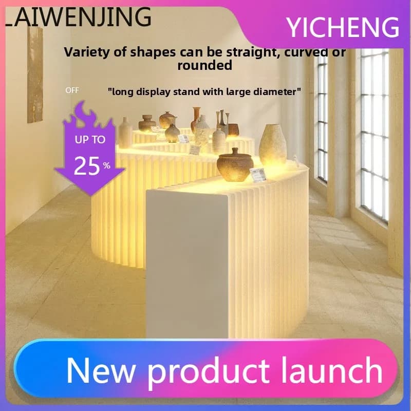LYY  Long Display Rack Commercial Office Shelf Exhibition Event Display Rack Display Stand