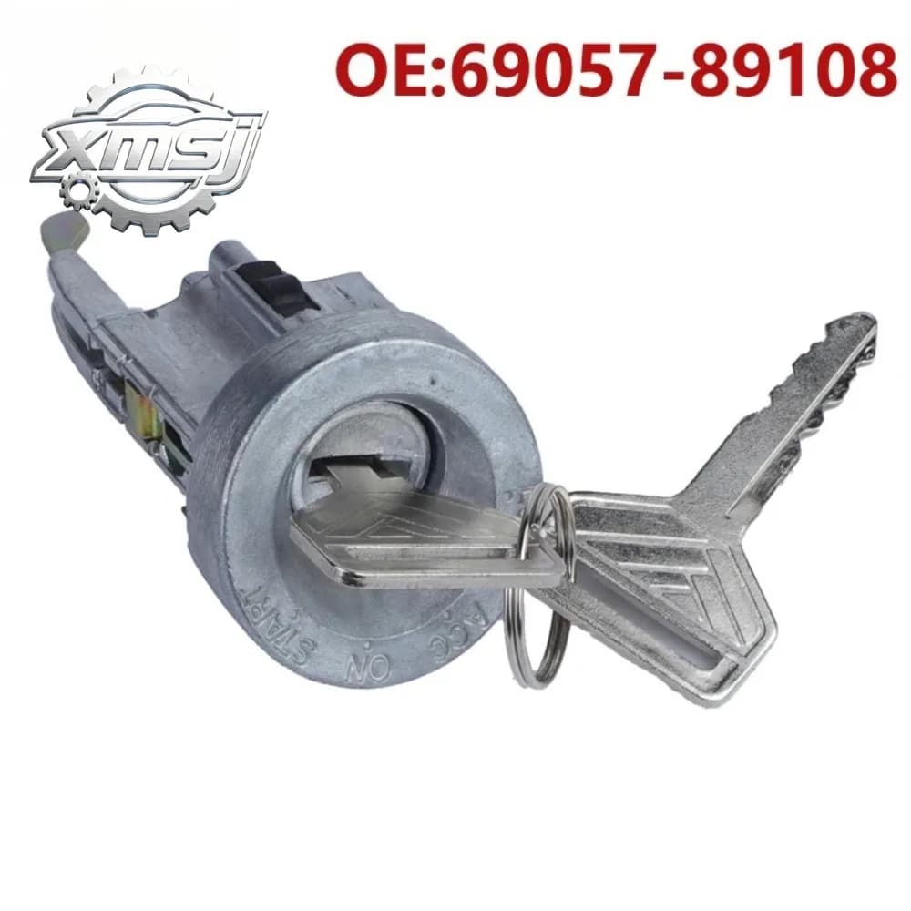Cable de bloqueo del interruptor de encendido del coche 69057-89108 con 2 llaves 6905789108   para Toyota Camry 1983-1986