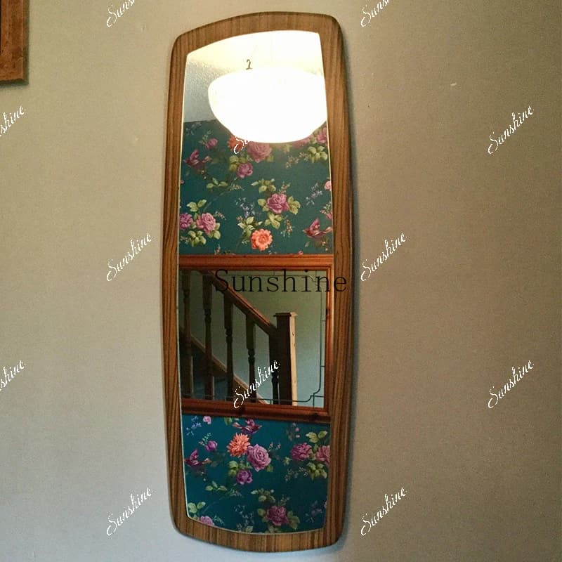Entrance mirror Full body wall-mounted home clothing store wall-mounted photo fitting mirror  FT