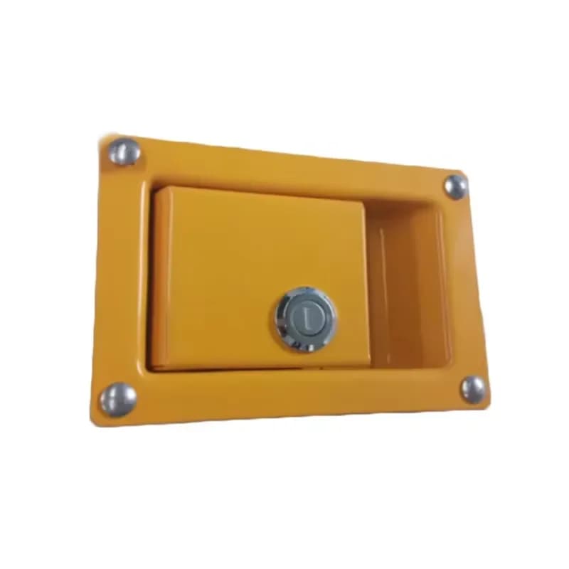 14508850 Excavator Accessories The Left Side Door Lock Cover Hydraulic Pump Door Lock Ec210 240 290 For Side Cover Lock