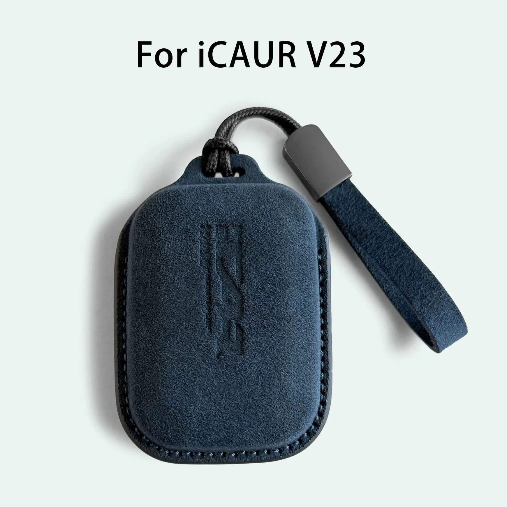 For iCAUR V23 iCAR V23 2025 2026 High End Suede Key Set Box Car Remote Control Protection Shell Modification