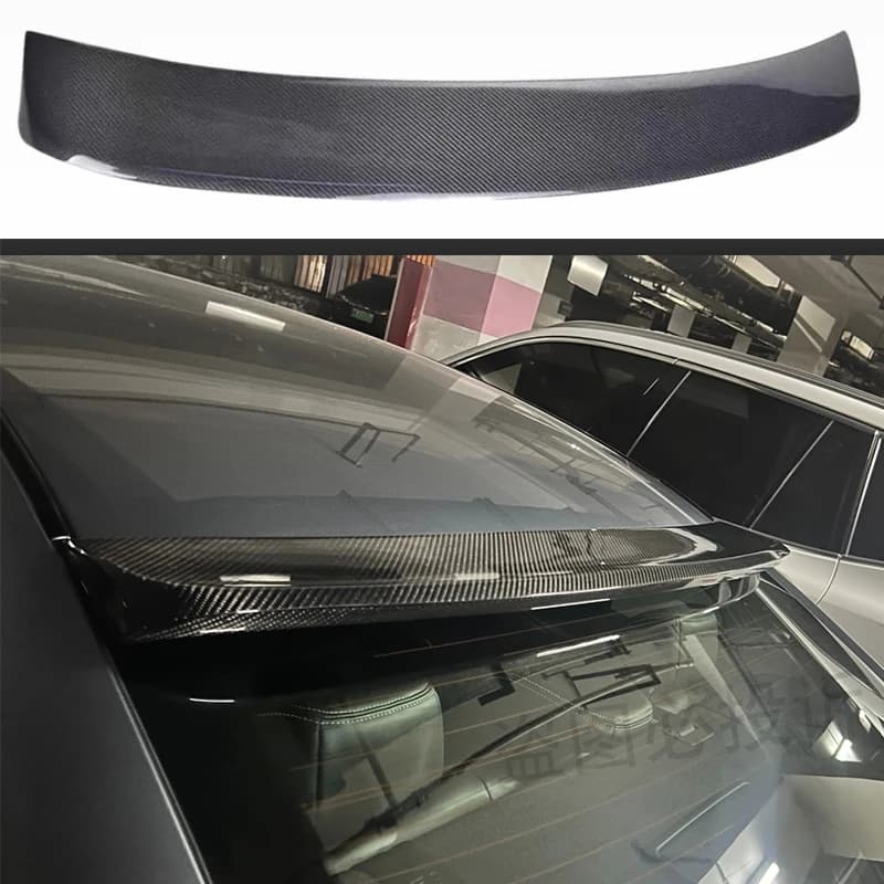 Infiniti Q50 Q50L four door sedan 2013-2017 spoiler pure carbon fiber car rear window spoiler external adjustment accessories