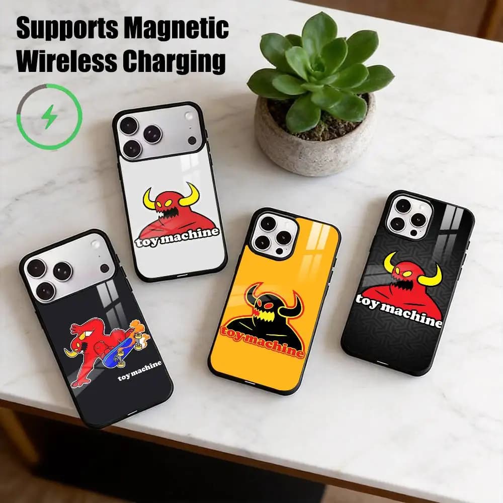 Toy Machine Skateboards-S  Phone Case For iPhone17,16,15,14,13,12,11 Plus,Pro Compatible with magnetic wireless charging Gift