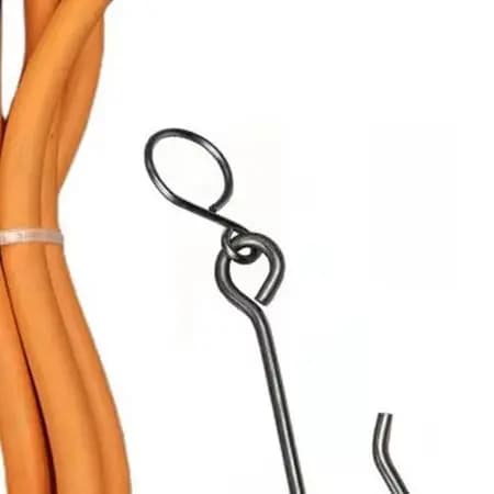 Extension Hose for torch Hose Kit HVAC Plumbing Welding Gas Braze Welding CGA600 Metal Orange Silver For MAPP for torch